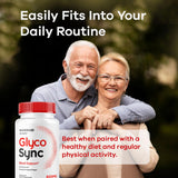 Glyco Sync Capsules - Official Glyco Sync Advanced Supplement Pills, All Natural GlycoSync Balance Support for Health & Wellness, Glyco Synk Premium Formula Review, 30 Capsules for 1 Month