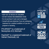 Life Extension Gastro-Ease - Digestive Health - Gastric Health Supplement with Zinc L-carnosine Plus Pylopass For Healthy Stomach Support - Non-GMO, Gluten-Free - 60 Vegetarian Capsules