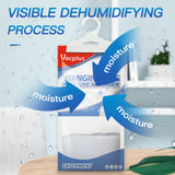 Vacplus Moisture Absorbers, Hanging Closet Dehumidifier Bags, Humidity Packs, Desiccant, Closet Dehumidifiers with Linen Fragrance, 10 Pack, 9.8 OZ