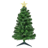 DUUDO 3FT Premium Hinged Artificial Holiday Small Mini Christmas Tree for Tabletop,Home, Office, Indoor and Outdoor Holiday Decoration,Easy Assembly Metal Hinges & Foldable Base