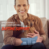 FEATOL Wrist Brace Carpal Tunnel for Women Men, Adjustable Night Sleep Support Brace with Splints Left Hand, Medium/Large