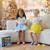 Meland Princess Dress Up for Girls - Princess Toy Gift for Toddler Kids Girl Age 3,4,5,6 Year Old for Birthday Christmas Halloween