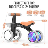 Umatoll Baby Balance Bike Toy for 1 Year Old Boy Girl, First Birthday Gift