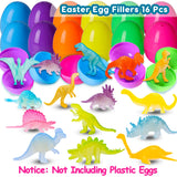 48Pcs Glow in Dark Mini Dinosaur Kids Birthday Party Favors Halloween Bulk