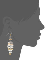 Robert Lee Morris Soho Prisma Two-Tone Sculptural Drop Earrings