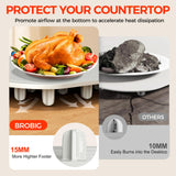 Warming Mat for Food | Dishwasher Friendly,Full-Surface Food Warmer with 6-Mode Adjustable and Timer,Roll-Up & Portable Silicone Food Heating Pad with Child Lock,Electric Warming Tray for Buffet Party