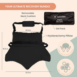 MOYOAMA Hysterectomy Pillow for Abdominal Surgery Hysterectomy Recovery Must Haves - Hysterectomy Recovery Gifts, Hysterectomy Recovery Products, Hysterectomy Gifts, Tummy Pillow After Hysterectomy