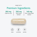 Vitanica Candidastat, Balanced Support, Vegan, 60 Capsules