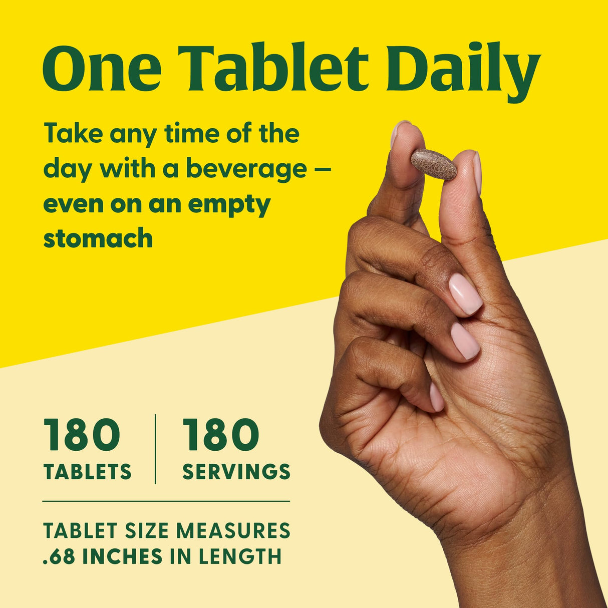 MegaFood Blood Builder Iron Supplement Clinically Shown to Increase Iron Levels Without Side Effects, Vegan Supplement For Women with Vitamin C, Vitamin B12 & Folic Acid, 180 Tablets