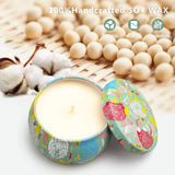 Scented Candles, 4 Packs 4.4oz Candle Set, Soy Candles for Home Scented, Aromatherapy Candle for Stress Relief, Bathing, Ideal Gifts for Women Birthday, Thanksgiving, Christmas, Get Well Soon Gifts