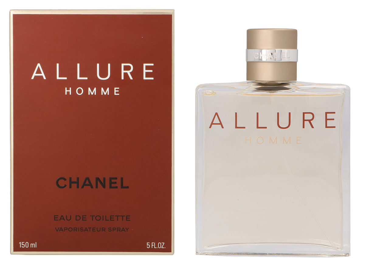 CHANEL Allure Homme Eau De Toilette Spray for Men, 5.0 Ounce