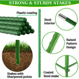 Moirsunt Tomato Cages with 10 Gallon Grow Bags, 48 Inches Tomato Planter