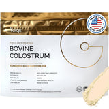 Folqs Bovine Colostrum Powder – First-Day Milking for Immune & Gut Support – 60 Servings – Supports Skin & Tissue Health – Made in USA - Amino Acids, Vitamins, Minerals – Kosher - Sustainably Sourced