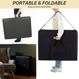 KCC Memory Foam Massage Table Premium Portable Foldable Massage Bed Height Adjustable, 84 Inches Long 28 Inchs Wide Home Salon Spa Bed Tattoo Table with Accessories &Carrying Case, Easy Set Up