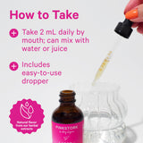 Pink Stork Gentle Birth & Labor Prep Tincture – Red Raspberry Leaf, Blue Cohosh & 9 Herbs – Natural Third Trimester + Postpartum Recovery Support – Uterine Tone, Hormone Balance, Lactation Aid – 2 oz