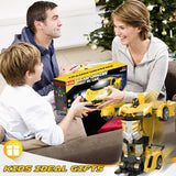 Britik Transform Remote Control Car Toys for Boys 4-6, Drift RC Car Yellow