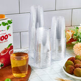JollyPack 300 Pack 10 OZ Disposable Clear Plastic Cups