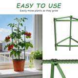 100pcs Garden Stakes Arms for Tomato Cage, 11mm, No Stake