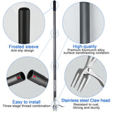 SOMOLUX 52'' Weed Puller Stand-up Weeder Weeding Tool for Gardening Heavy-duty Stainless Steel Claw with Long Metal Handle Weed Remove Tool for Lawn/Yard and Garden without Bending or Kneeling