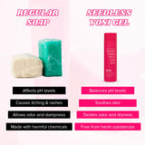 salt.xo Seedless Yoni Gel Wash, Feminine Wash, Cucumber Aloe, 8 Fl Oz