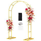 WellSign Balloon Arch Stand 7.2FTx4.3FT Trellis for Climbing Plants Outdoor