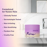 FIÈRA MoistureWiser – Advanced Anti-Aging Moisturizer for Mature Skin, Tightens, Hydrates & Reduces Fine Lines & Wrinkles for a Youthful Look – 1.69 FL. OZ. / 50 ML