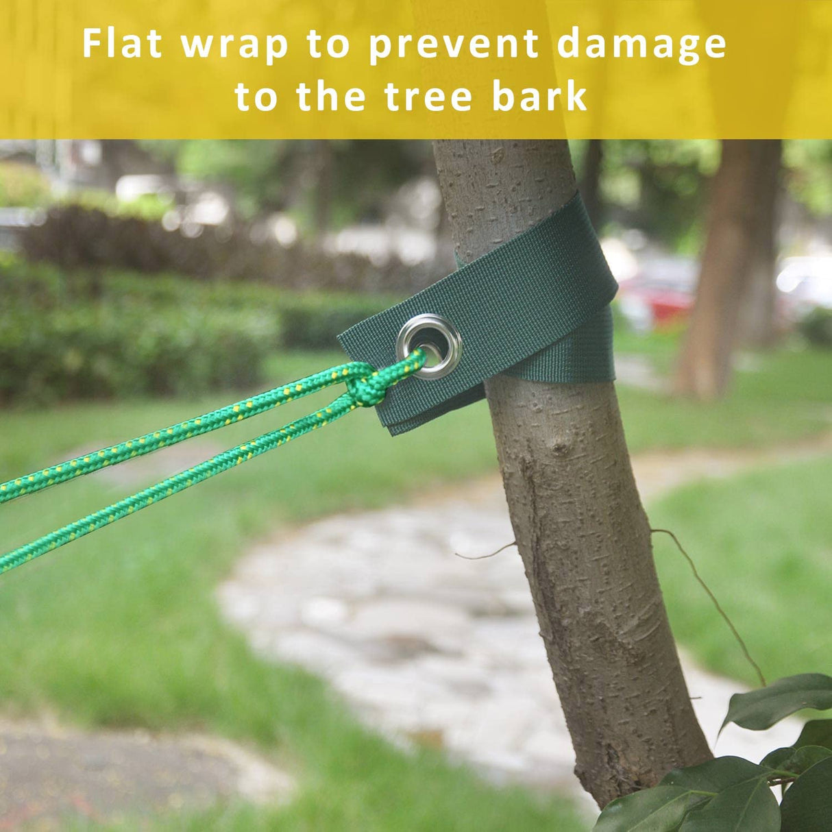 FCENDS Spiral Tree Stake Kit, Tree Stakes and Supports for Leaning Trees, Protect Trees from Bad Weather