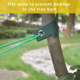 FCENDS Spiral Tree Stake Kit, Tree Stakes and Supports for Leaning Trees, Protect Trees from Bad Weather