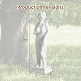 Giantex 31.5" Greek Goddess Statue, Roman Style Outdoor Garden Statue