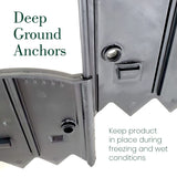 Dalen HammerEdge Pound in Edging - 1 Pack, Black