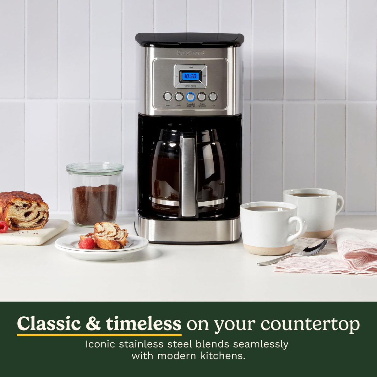 Cuisinart PerfecTemp 14-Cup Programmable Drip Coffee Maker, DCC-3200NAS
