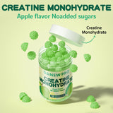 DANEW Pro Creatine Monohydrate Gummies 5000mg for Men & Women, Creatine Monohydrate for Muscle Strength, Muscle Builder, Energy Boost, Pre-Workout Supplement(120 Count)-Apple Flavor