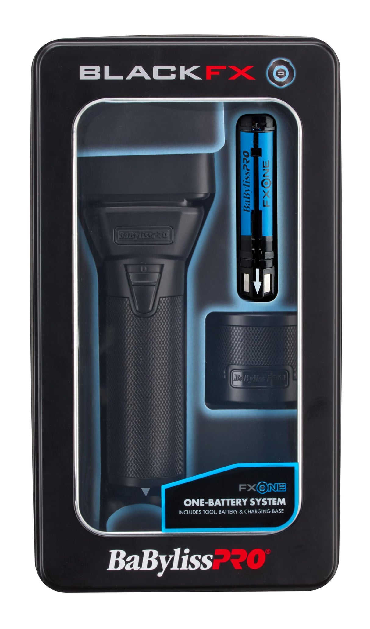 BaBylissPRO FXONE BLACKFX All Metal Double Foil Shaver