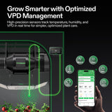 VIVOSUN G4 4" 195 CFM Inline Fan &Smart Controller, Aerozesh for IndoorGrow