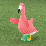 Fox Valley Traders Gaggleville Flamingo Goose Outfit, Fits Large 23" H Statue