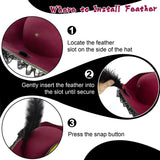 Lrvcnva Pirate Costume Hat Women,Pirate Accessories Halloween Costume,Renaissance Tricorn Hat for Adults