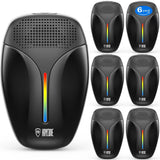 2025 Upgraded Ultrasonic Repeller & Insect Indoor Repeller,Ultrasonic and Repellent for Roach,Rodent,Mouse,Bugs,Mosquito,Mice,Spider,Ant,3 Mode Switching,6 Packs