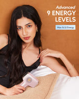 INNZA IPL Hair Removal with Ice Cooling Care Function for Women Permanent,999,999 Flashes Painless IPL Hair Remover, Hair Removal Device for Armpits Legs Arms Bikini Line