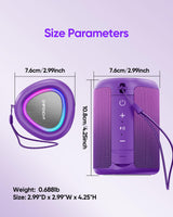Portable Bluetooth Speaker Gift Ideas: Outdoor Travel Essentials Waterproof