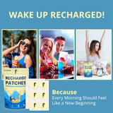 The Recharge Patch 24-Pack: Recovery Patches Cruise Essentials 2025 Women Festival Essentials Travel Essentials Cruise Ship Accessories Travel Size Toiletries Rebound Patches Must Haves for Energy