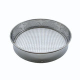 Soil Sifter Set with 3 Sieve Meshes for Rock and Sand - Stainless Steel