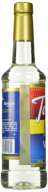 Torani Vanilla Flavored Drink Syrup, 25.4 fl oz, 4 Pack