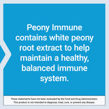 Life Extension Peony Immune, White Peony Root, Immune Health Support, Immune System, Gluten-Free, Non-GMO, Vegetarian, 60 Capsules