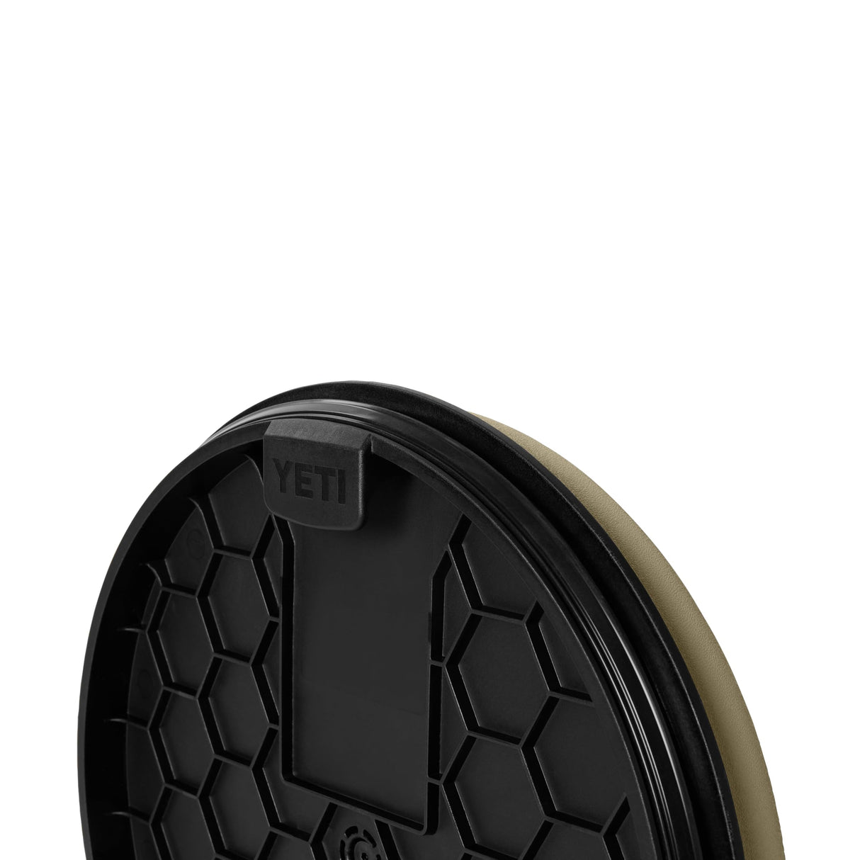 YETI 5 Gallon LoadOut Bucket 360-Degree Swivel Seat, Heavy Duty Foam Cushion for Dove/Duck Hunting, Fishing, Baseball, Gardening and Camping, Tan