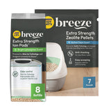 Purina Tidy Cats Breeze Cat Litter Extra Strength Refill Bundle