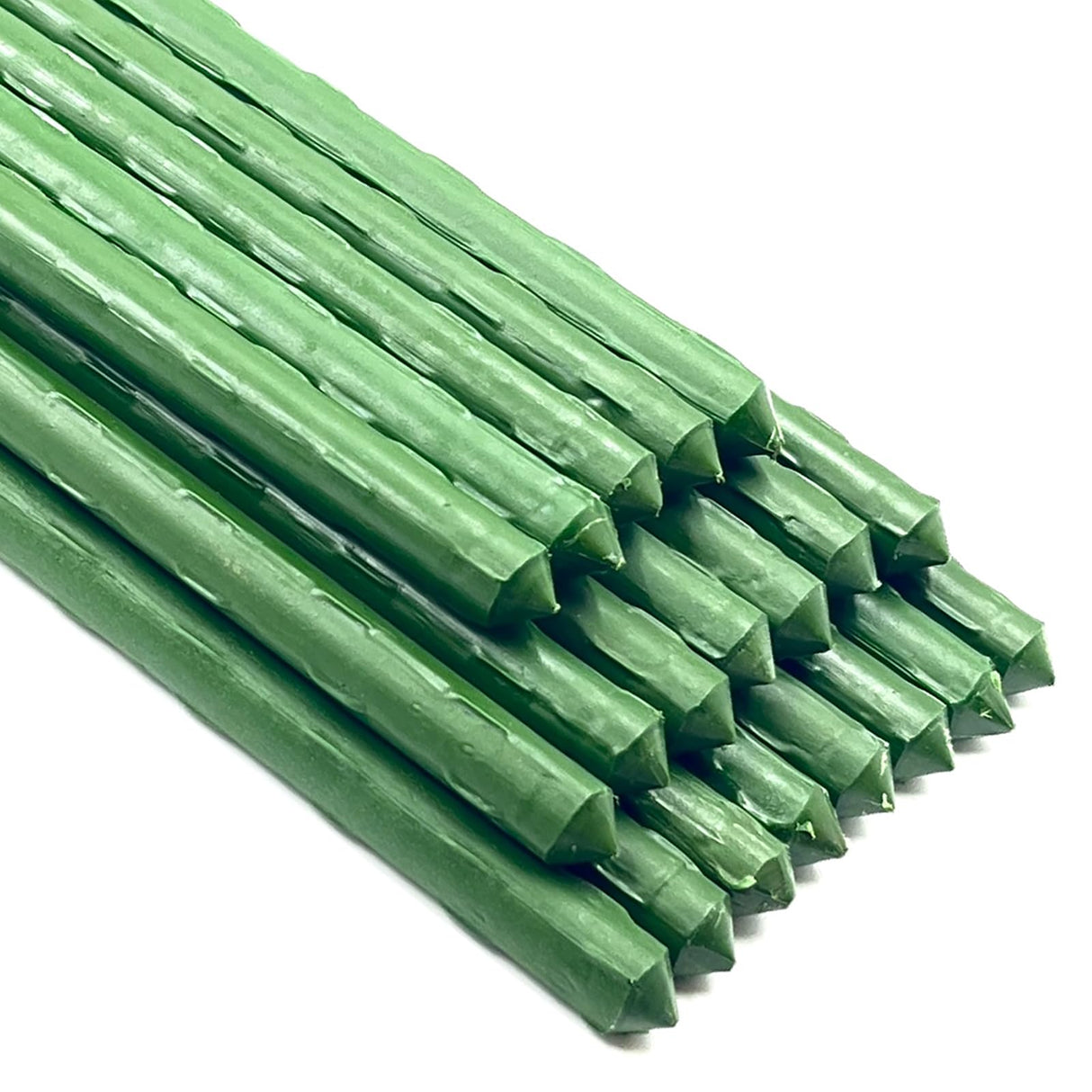 Garden Stakes, 48 Inch 4Ft Steel Tomato Plant Stakes, 20 Pack