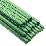 Garden Stakes, 48 Inch 4Ft Steel Tomato Plant Stakes, 20 Pack