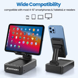 JTEMAN Cell Phone Stand with Bluetooth Speaker,Birthday Gifts for Men Women