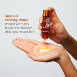 Clarins Self Tanning Body Booster | Self Tanning Drops For Body To Mix With Moisturizer | Natural, Long-Lasting, Streak-Free, Buildable Tan | Hydrates | Non-Staining | 99% Natural Ingredients | 1 Oz