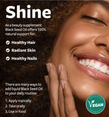 USDA Organic Black Seed Oil Liquid (4 fl oz) Premium Cold-Pressed Nigella Sativa Producing Pure Black Cumin Seed Oil - Antioxidant Supplement - Vegan, Gluten-Free, & Non-GMO (No Pills or Capsules)